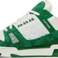 LOUIS VUITTON - Louis Vuitton Trainer Low Green Monogram Denim Sneakers