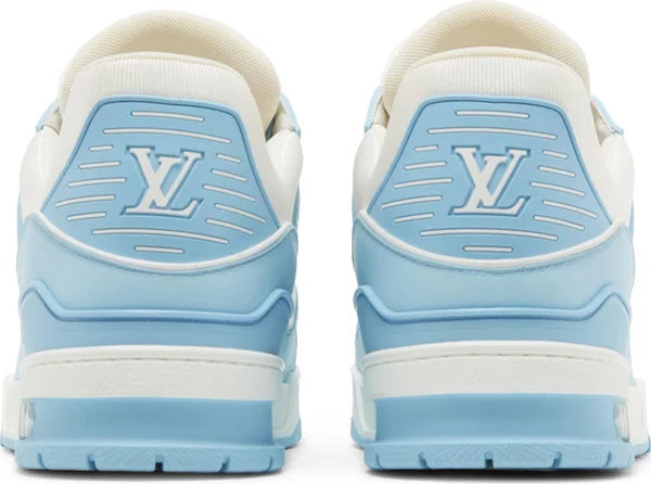 LOUIS VUITTON - Louis Vuitton Trainer Low Sky Blue Sneakers