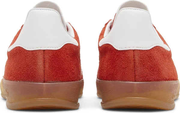 ADIDAS - Adidas Gazelle Indoor Bold Orange Gum Sneakers (Women)