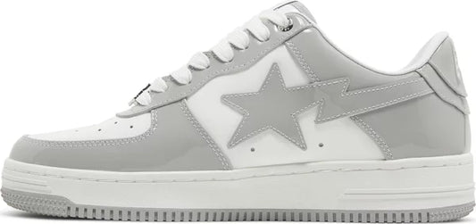 BAPE - A Bathing Ape Bape Sta Low #5 Light Grey Sneakers