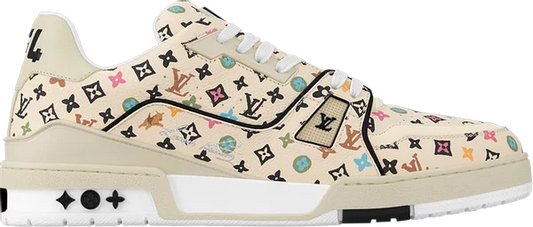 LOUIS VUITTON - Louis Vuitton Trainer Low Beige Multi-Color Monogram x Tyler, The Creator Sneakers