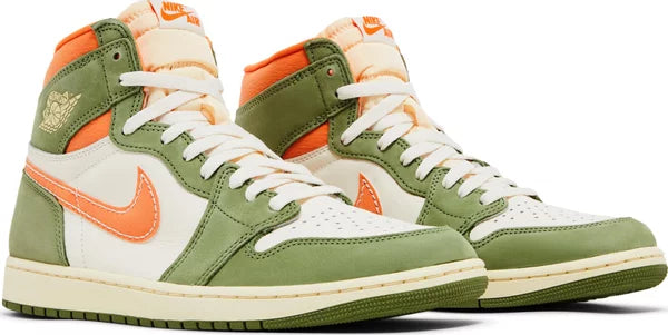 NIKE x AIR JORDAN - Nike Air Jordan 1 High OG Craft Celadon Sneakers