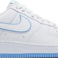 NIKE -  Nike Air Force 1 Low '07 White University Blue Sneakers