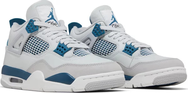 NIKE x AIR JORDAN - Nike Air Jordan 4 Retro Military Blue Sneakers (April 2024)