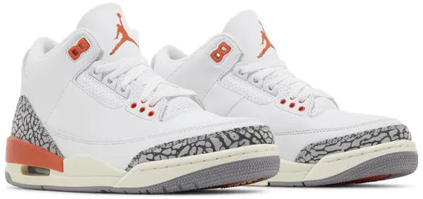 NIKE x AIR JORDAN - Nike Air Jordan 3 Retro Georgia Peach Sneakers (Women)