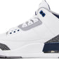 NIKE x AIR JORDAN - Nike Air Jordan 3 Retro Midnight Navy Sneakers