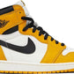 NIKE x AIR JORDAN - Nike Air Jordan 1 High OG Yellow Ochre Sneakers