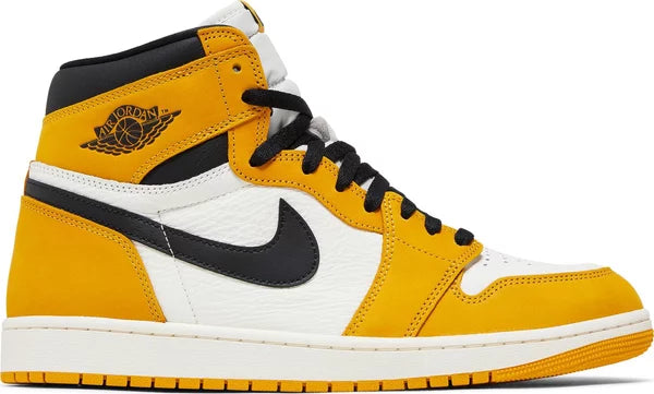 NIKE x AIR JORDAN - Nike Air Jordan 1 High OG Yellow Ochre Sneakers