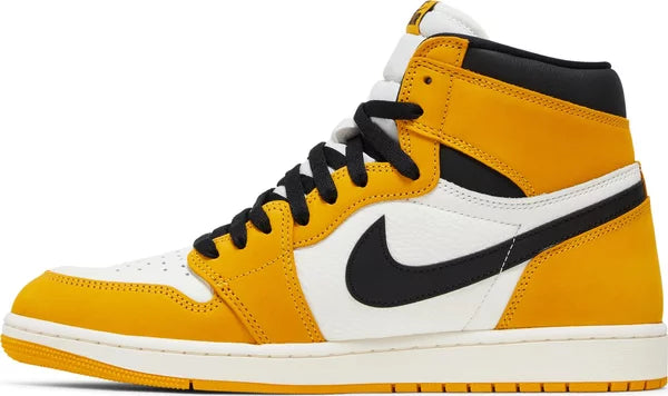 NIKE x AIR JORDAN - Nike Air Jordan 1 High OG Yellow Ochre Sneakers