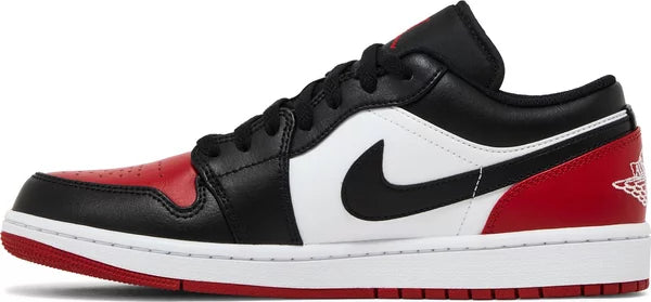 NIKE x AIR JORDAN - Nike Air Jordan 1 Low Bred Toe 2.0 Sneakers (2023)