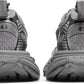 BALENCIAGA - BALENCIAGA 3XL Worn-Out Grey Sneakers (Unisex)