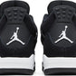 NIKE x AIR JORDAN - Nike Air Jordan 4 Retro White Thunder Sneakers (August 2024)