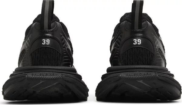 BALENCIAGA - BALENCIAGA 3XL Worn-Out Black Sneakers (Unisex)