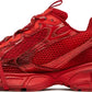 BALENCIAGA - BALENCIAGA 3XL Worn-Out Red Sneakers (Unisex)