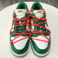 NIKE x OFF-WHITE - Nike Dunk Low Pine Green x Off-White Sneakers