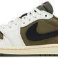 AIR JORDAN x TRAVIS SCOTT - Nike Air Jordan 1 Low OG SP Reverse Olive/Medium Olive x Travis Scott Sneakers