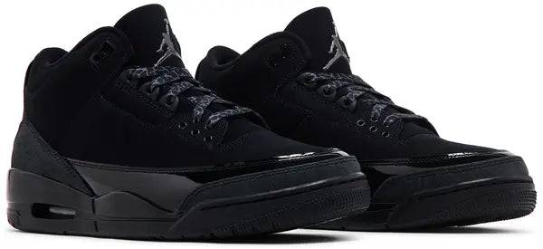 NIKE x AIR JORDAN - Nike Air Jordan 3 Retro Black Cat Sneakers (January 2025)