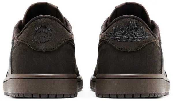 AIR JORDAN x TRAVIS SCOTT - Nike Air Jordan 1 Retro Low OG SP Velvet Brown x Travis Scott Sneakers