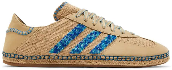 ADIDAS - Adidas Gazelle Linen Khaki Light Blue x CLOT Sneakers