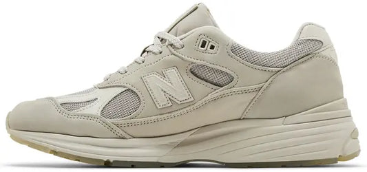 NEW BALANCE x STONE ISLAND - New Balance 991v2 Made In England Ghost Pack - Beige x Stone Island Sneakers