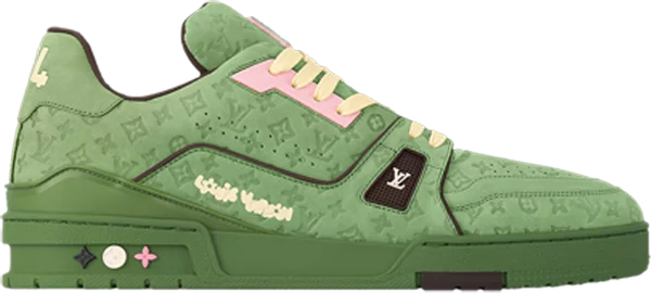 LOUIS VUITTON - Louis Vuitton Trainer Low Green x Tyler, The Creator Sneakers