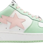 BAPE - A Bathing Ape Bape Sta Low Pastel Green Sneakers