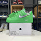 NIKE x OFF-WHITE - Nike Air Force 1 Low Light Green Spark x Off-White Sneakers