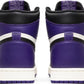 NIKE x AIR JORDAN - Nike Air Jordan 1 Retro High OG Court Purple Sneakers