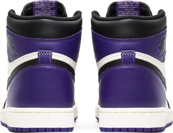 NIKE x AIR JORDAN - Nike Air Jordan 1 Retro High OG Court Purple Sneakers