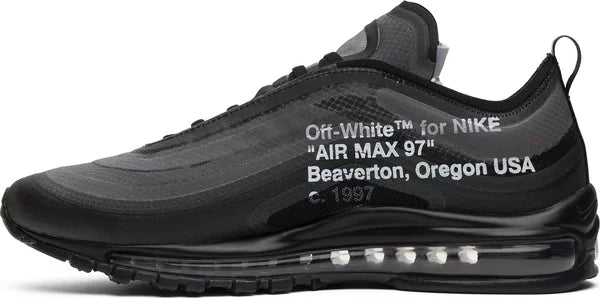 NIKE x OFF-WHITE - Nike Air Max 97 Black x Off-White Sneakers