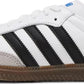 ADIDAS - Adidas Samba OG White Black Gum Sneakers