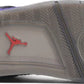 AIR JORDAN x TRAVIS SCOTT - Nike Air Jordan 4 Retro Purple Suede - White Midsole x Travis Scott Sneakers (Friends & Family)