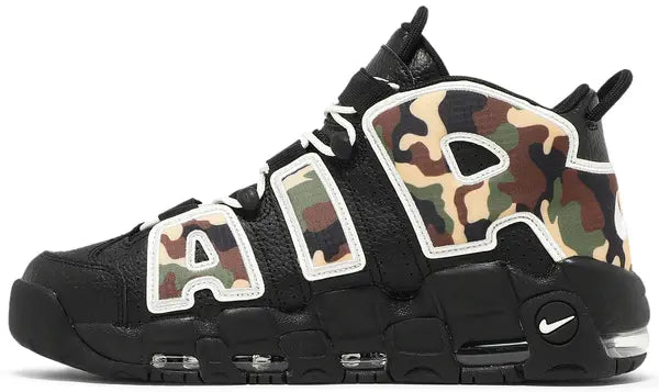 NIKE - Nike Air More Uptempo 96 QS Camo Sneakers