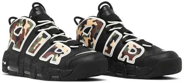 NIKE - Nike Air More Uptempo 96 QS Camo Sneakers