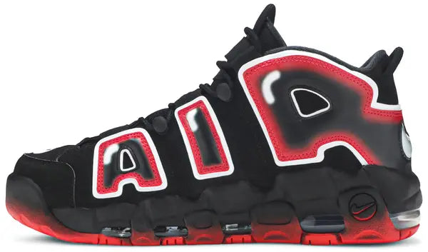 NIKE - Nike Air More Uptempo 96 Laser Crimson Sneakers