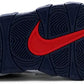 NIKE - Nike Air More Uptempo Red Navy Camo Sneakers