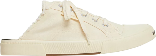 BALENCIAGA - BALENCIAGA Paris Mule Destroyed White Sneakers (Unisex)