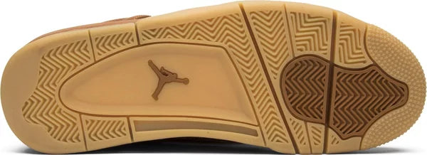 NIKE x AIR JORDAN - Nike Air Jordan 4 Retro Premium Ginger Wheat Sneakers