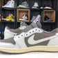 AIR JORDAN x TRAVIS SCOTT - Nike Air Jordan 1 Retro Low OG SP Reverse Mocha x Travis Scott Sneakers