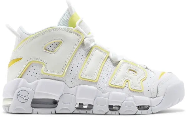 NIKE - Nike Air More Uptempo Light Citron Sneakers (Women)