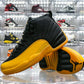 NIKE x AIR JORDAN - Nike Air Jordan 12 Retro University Gold Sneakers