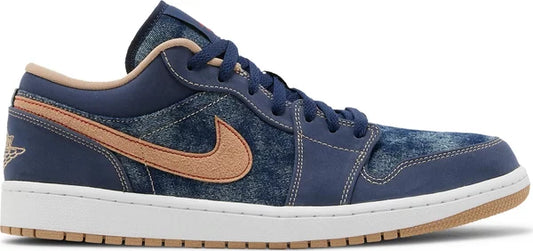 NIKE x AIR JORDAN - Nike Air Jordan 1 Low SE Denim Sneakers