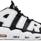 NIKE - Nike Air More Uptempo Black Metallic Silver Sneakers (Women)