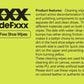 HideFxxx Shoe Wipes