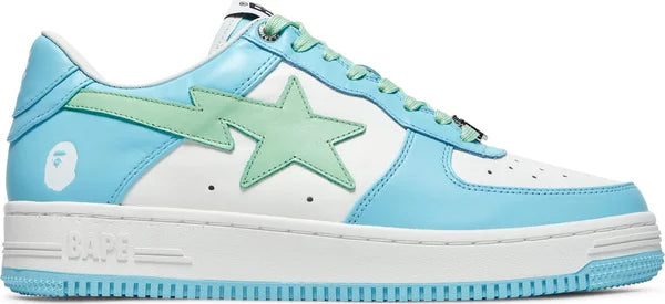 BAPE - A Bathing Ape Bape Sta Low Pastel Blue Sneakers