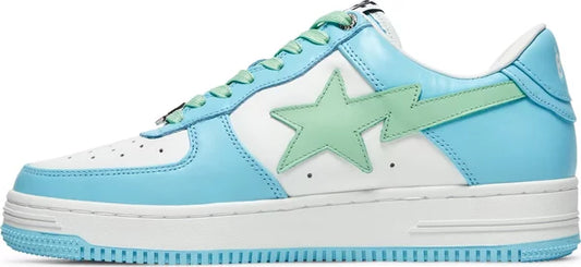 BAPE - A Bathing Ape Bape Sta Low Pastel Blue Sneakers