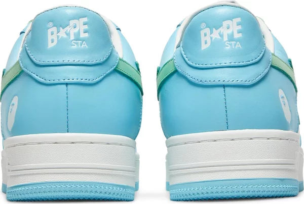 BAPE - A Bathing Ape Bape Sta Low Pastel Blue Sneakers