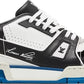 LOUIS VUITTON - Louis Vuitton Trainer Low White Black Blue Sneakers