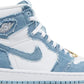 NIKE x AIR JORDAN - Nike Air Jordan 1 High OG Denim Sneakers (Women)