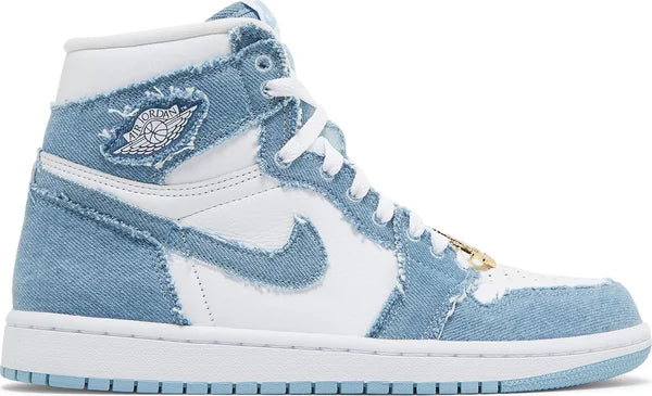 NIKE x AIR JORDAN - Nike Air Jordan 1 High OG Denim Sneakers (Women)